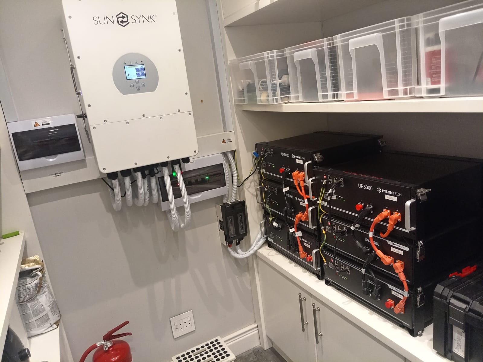 inverter and battery installation in Newlands, Cape Town